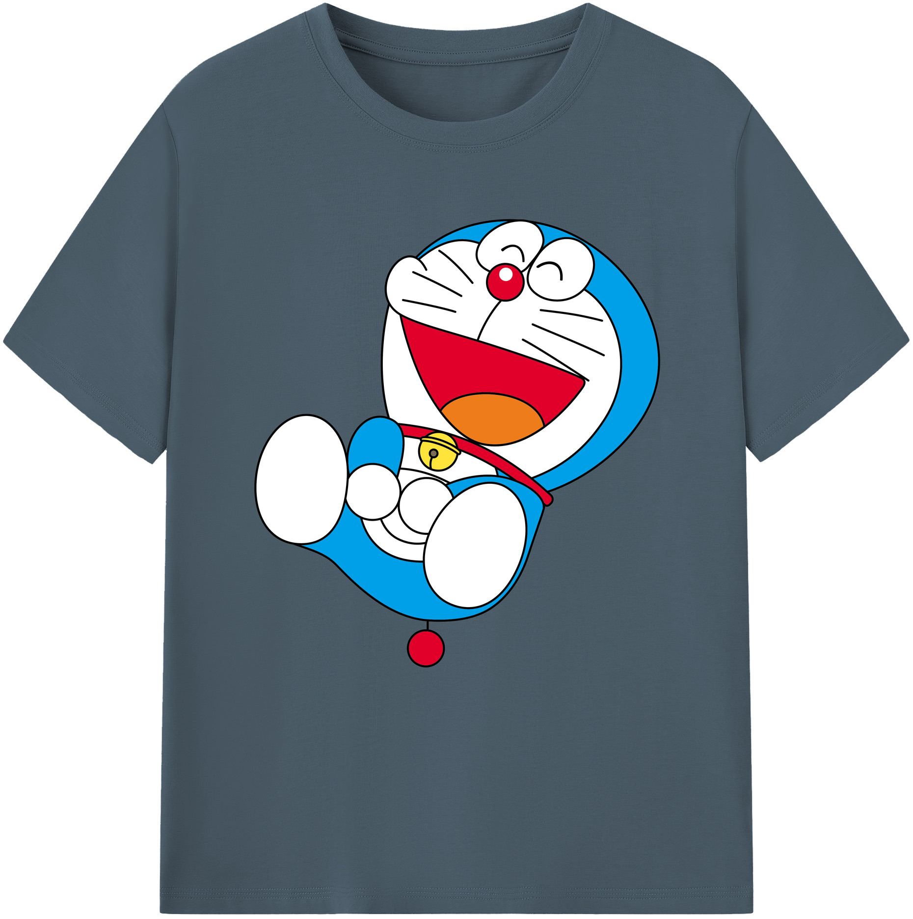 （画像用） ドラえもん Doraemon 綿100％半袖Tシャツ（フロントプリント）